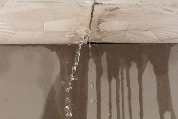Professional Burst Pipe Cleanup technician working in Buxton, OR